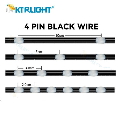 New 12V WS2815 Seed Pixel Light 4 Wires with Backup Data Wire Individually Addressable RGB Fairy Lights Ramadan Decorations 2026