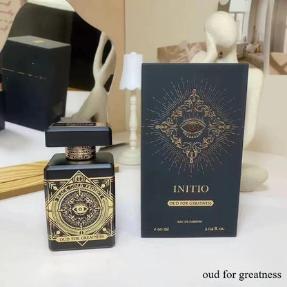 Perfume Unissex 90ml – Eau de Parfum Oriental Amadeirado de Luxo de Longa Duração com Oud, Baunilha, Almíscar e Rosa para uma Fragrância Marcante Diária