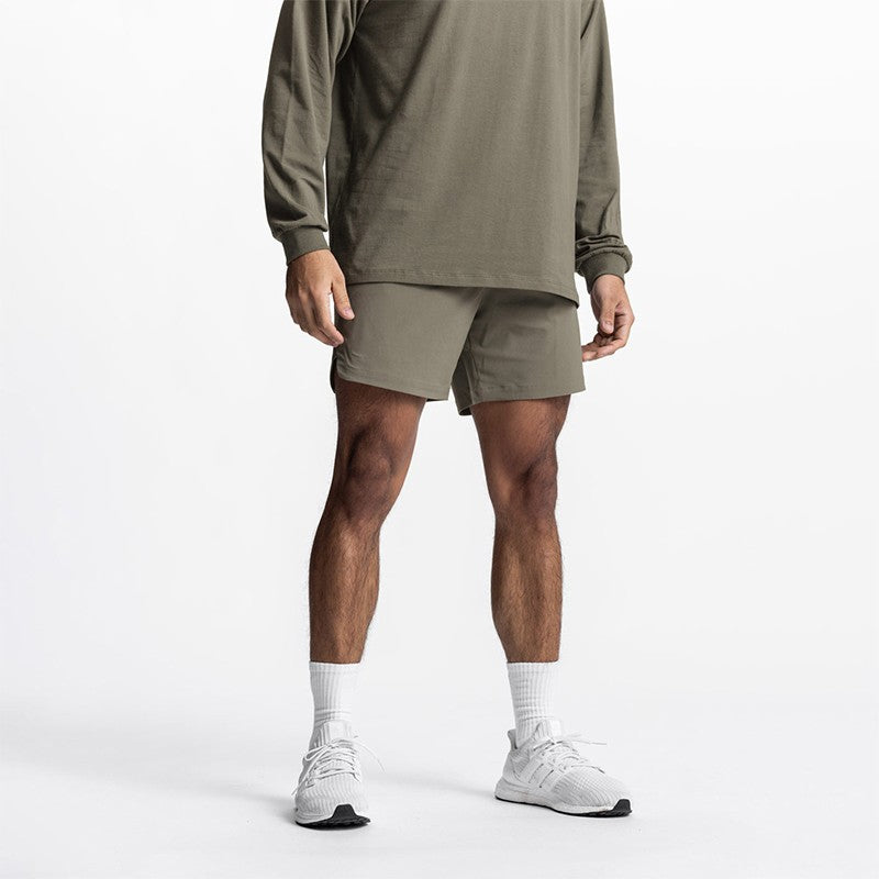 Summer New Gym Jogging Exercise Shorts Men's Sports Fitness Quick-drying Multiple pockets Running Shorts Men Casual Shorts