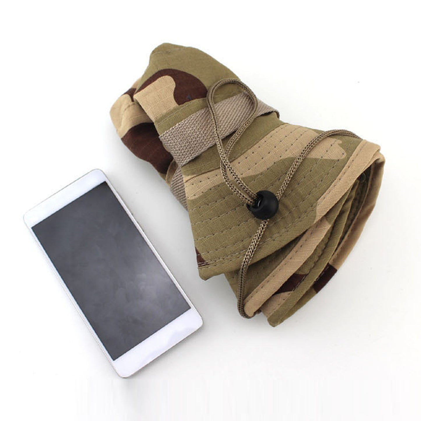 Fashion Men And Women Outdoor Camping Sport Travel Camouflage Fisherman Sunscreen Hat Foldable Wide Brim Soft Hat