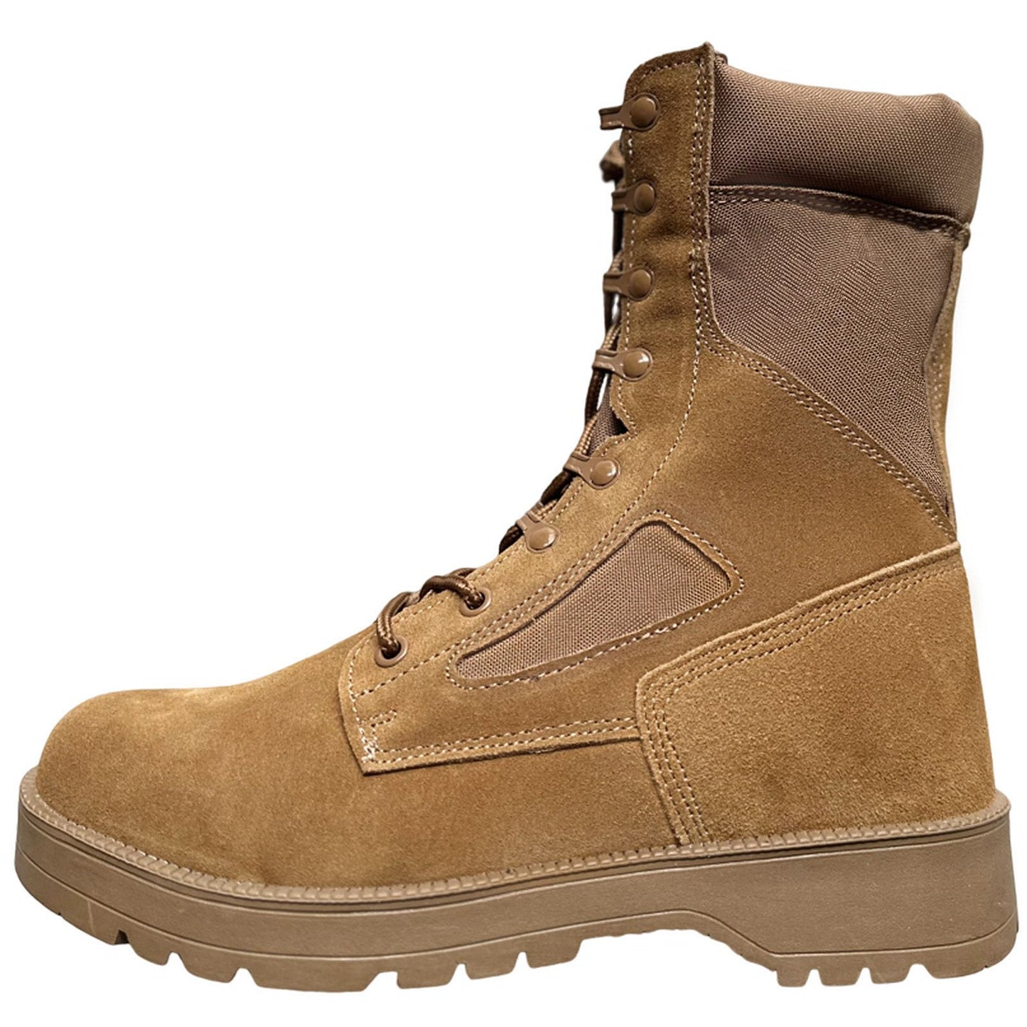 Novas Botas Táticas de Combate Masculinas de Couro para Homens, Botas Masculinas Respiráveis de Cano Curto para Caminhada ao Ar Livre e Deserto