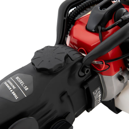 Martelo Demolidor Elétrico de 1000W | Martelo Demolidor a Gasolina de 33cc | Martelo Quebra-Rocha para Abertura de Fendas no Solo