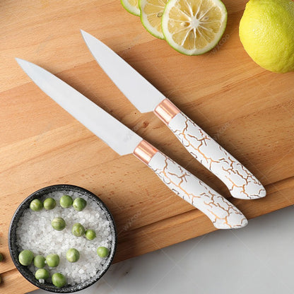 Conjunto de Facas de Cozinha 8 Peças em Aço Inoxidável com Bloco de Facas Combinado Faca de Cozinha para Fatiar Cutelo de Carne Facas de Fruta