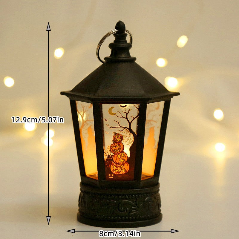 Halloween LED Pumpkin Lamp Ornaments Horror Atmosphere Kids Toy 2026 Halloween Party Home Decor Decoration Supplies