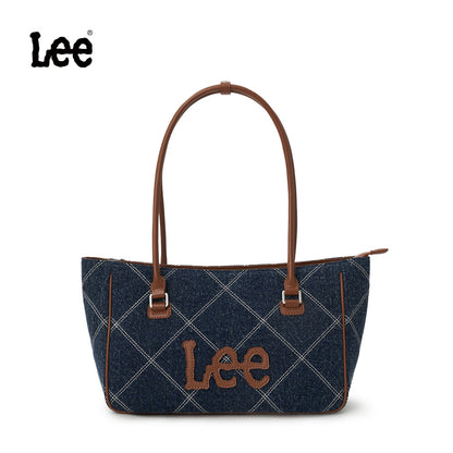 LEE Women Crossbody Shoulder Bag Double-strand Arched Handle Design Daily Travel Shopping Bag Stylish College Student Tote Bag
