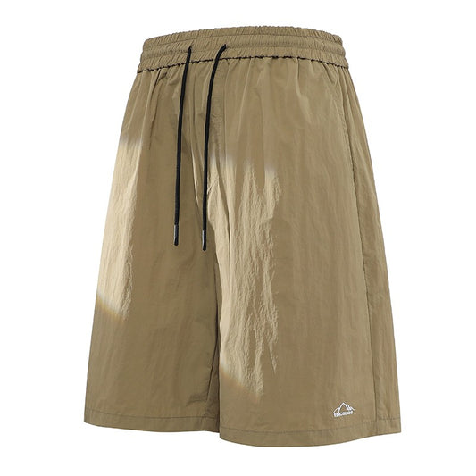 Men's Summer Embroidery Shorts Fashion Shorts Jogging Breathable Short Pants Male Shorts Casual Pants Simple Baggy Sports Shorts