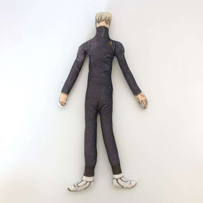 Anime Gojo Satoru Itadori Yuji Cosplay Keychain Plush Cotton Doll Slender Twistable Shape Room Abstract Decoration