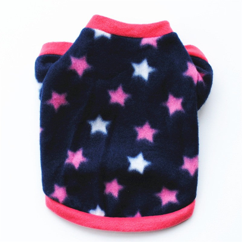 Roupas de Inverno para Cães de Estimação Chihuahua Casaco de Cachorro Filhote de Cachorro Roupas de Lã para Pug Teddy Estampadas Casacos Jaquetas Roupas Quentes para Animais de Estimação ????