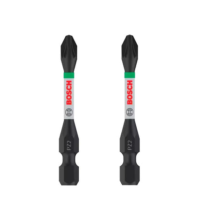 BOSCH Original PH/PZ 55MM Set Impact Type Bit S2 HSS Wear Resistance Carpentry Bit Screwdriver Power Tool Accessories