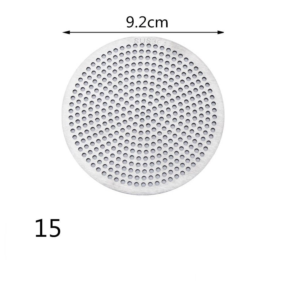 304 stainless Hair Filter Floor drain pad Tool Bathroom Accessories Shower Drain Cover  Drains Cover Sink Strainer