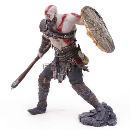 NECA God of War 2018 Kratos & Atreus Ultimate PVC Action Figure Modelo Colecionável Brinquedo 2-pack