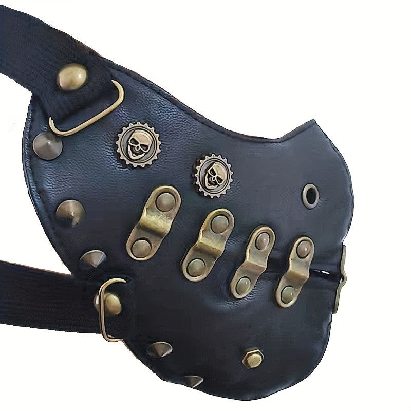 New steampunk party motorcycle mask personality cool exquisite Halloween Easter adult motorcycle cosplay anime dress up ornament