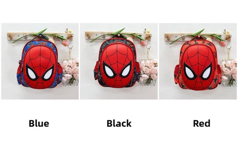Mochila Infantil Escolar Homem-Aranha da Marvel, Bonita, Leve, Ergonômica, para Meninos e Meninas do Jardim de Infância