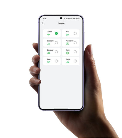 Fones de ouvido Bluetooth sem fio UGREEN Max5c ANC com cancelamento de ruído ativo de 43dB, Hi-Res LDAC, 75H de áudio espacial
