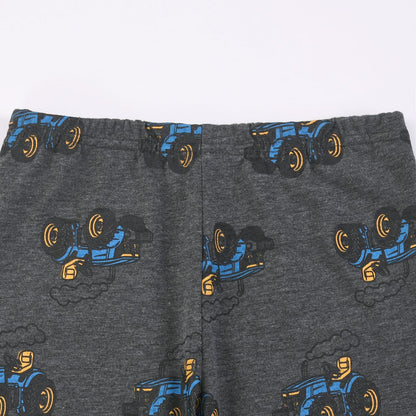 Boys Pajamas  Winter Long Sleeve Children Set Little Kids Pjs Sleepwear Size 2-9 year