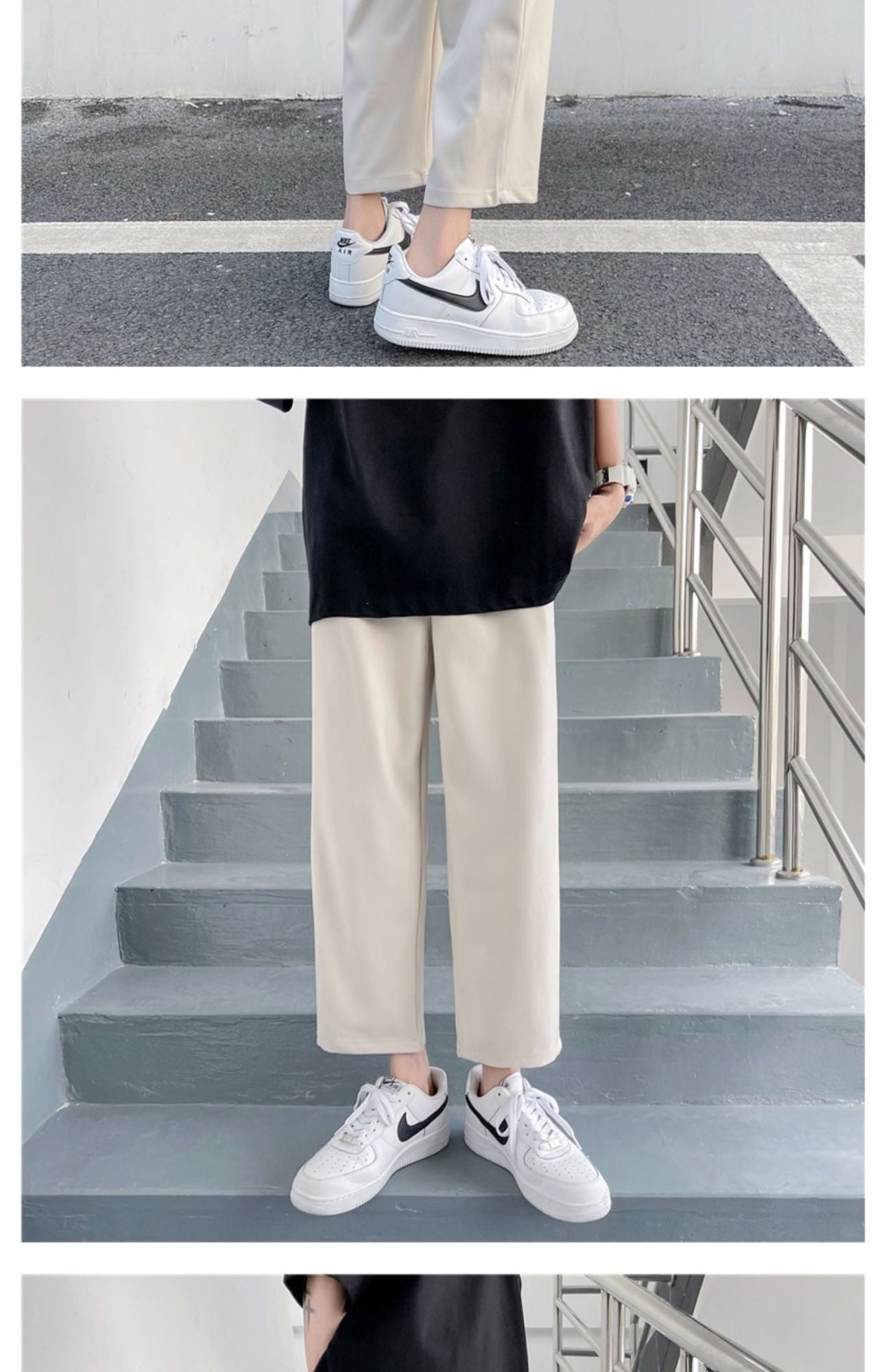2025 Loose Men's Suit Solid Color Blazers Formal Office Pants Business Trousers Community Fashion Dress Korean Male Clothing X40