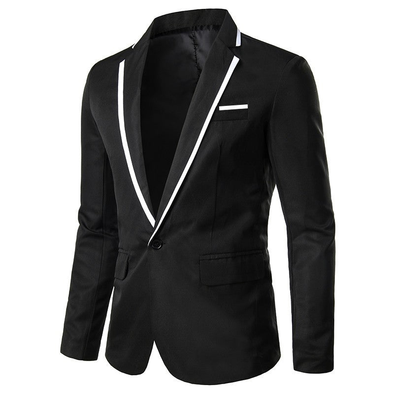 Man Party Dresses Leather Dress Coats Suits Blazer Clothing Men's Solid Color Suit Coat Mens Blazers