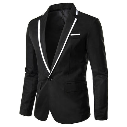 Man Party Dresses Leather Dress Coats Suits Blazer Clothing Men's Solid Color Suit Coat Mens Blazers