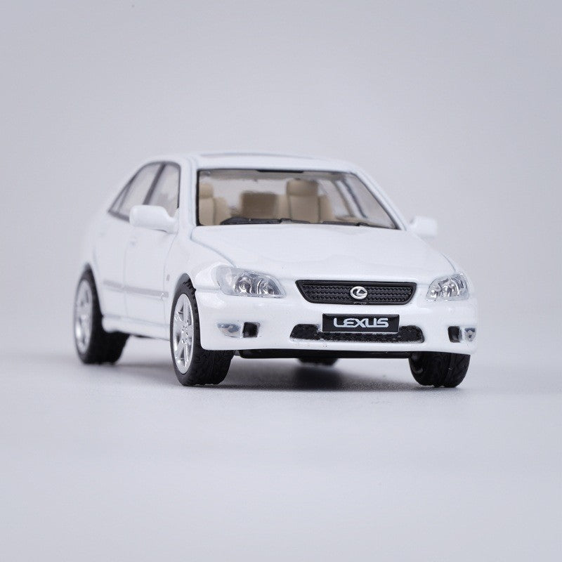 Modelo de Carro LEXUS IS300 1:64 em Liga Fundida, Veículos Clássicos de Metal, Modelo de Carro de Alta Simulação em Miniatura, Coleção em Escala, Presentes para Crianças