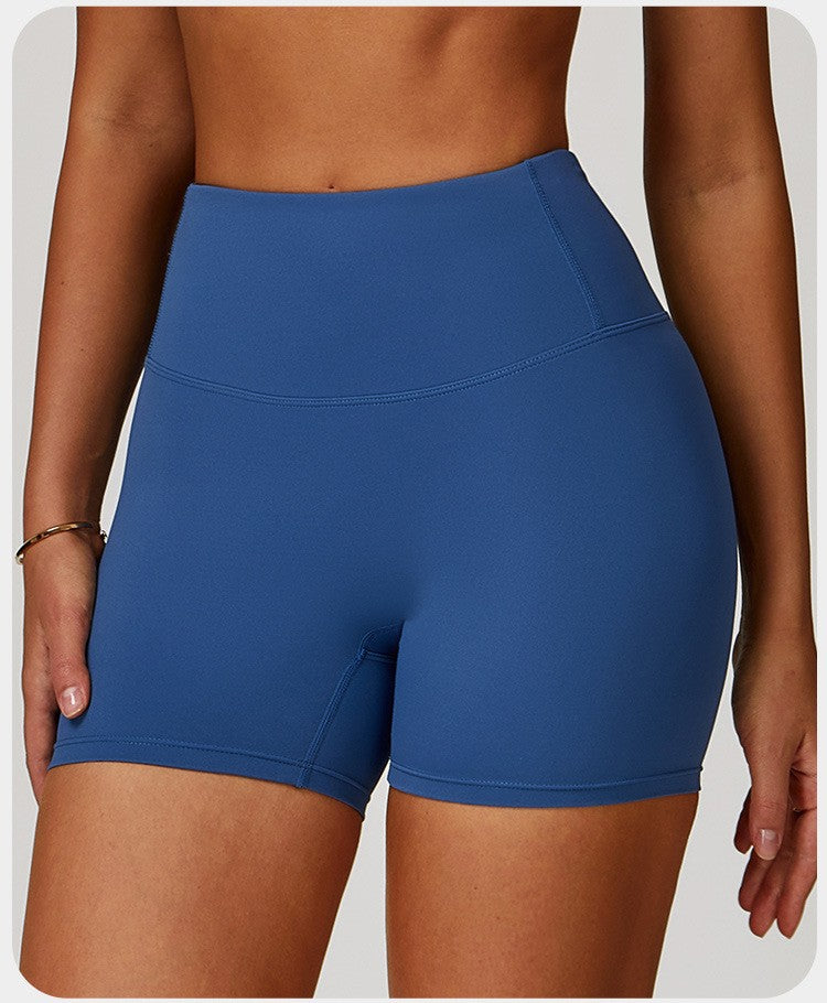 SWELTERING Gym Fitness Shorts Running Cycling Sports Shorts Breathable Workout Short Leggings High Waist Fitness Yoga Shorts