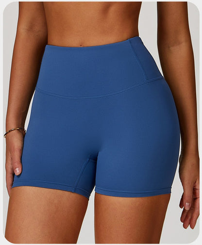 SWELTERING Gym Fitness Shorts Running Cycling Sports Shorts Breathable Workout Short Leggings High Waist Fitness Yoga Shorts