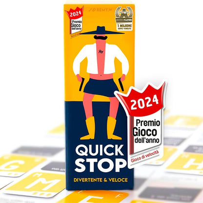Quick stop (Spanish): wild western word duel Party props family interaction child gift Fast crazy unapologetic group interaction