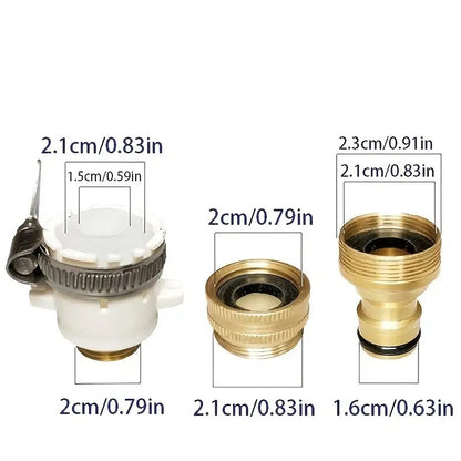 High Pressure Garden Water Hose 2.5-37.5 Meters Expandable Flexible Stripes Pipes for Garden Farm Irrigation Car Wash PVC Reel