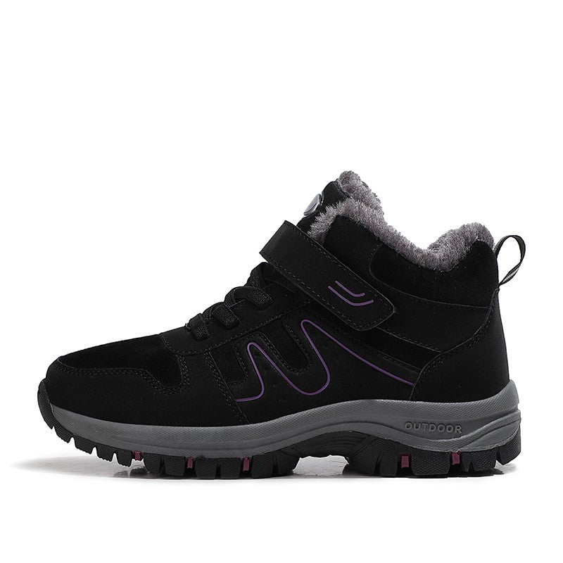 2025 Women Winter Snow Boots For Men And Women Outdoor Hiking Boots Non-Slip Warm Woman's Sneakers Size 35-45 Ankle Footwear