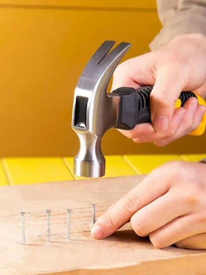 1 Martelo Mini Portátil Embalado em Plástico, Martelo para Decoração de Casa, Martelo de Mão, Martelo de Impacto para Exterior
