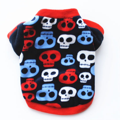 Roupas de Inverno para Cães de Estimação Chihuahua Casaco de Cachorro Filhote de Cachorro Roupas de Lã para Pug Teddy Estampadas Casacos Jaquetas Roupas Quentes para Animais de Estimação ????