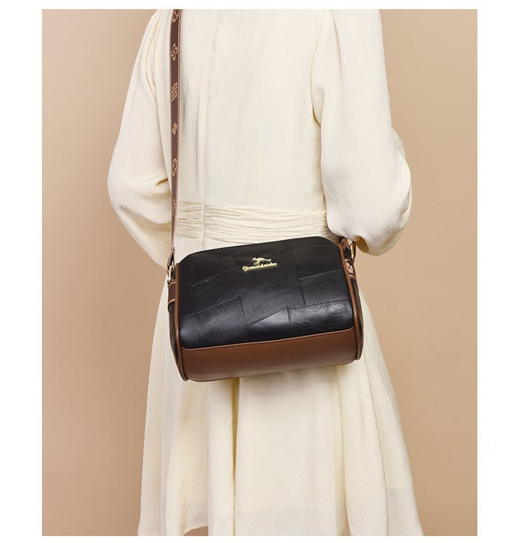 Luxury Kangaroo New Genuine High Quality Soft Leather Women Purses Cofrossbody Bag Designer Brand Ladies Shoulder Crossbody Bags