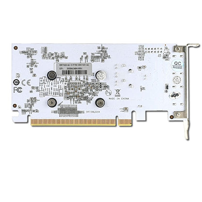 Placa de vídeo de baixo perfil SRhonyra GT730 RX550 GT1030 GTX1050 1050Ti 4GB, GPU de baixo perfil para SFF, PCs industriais e mini PC OPS