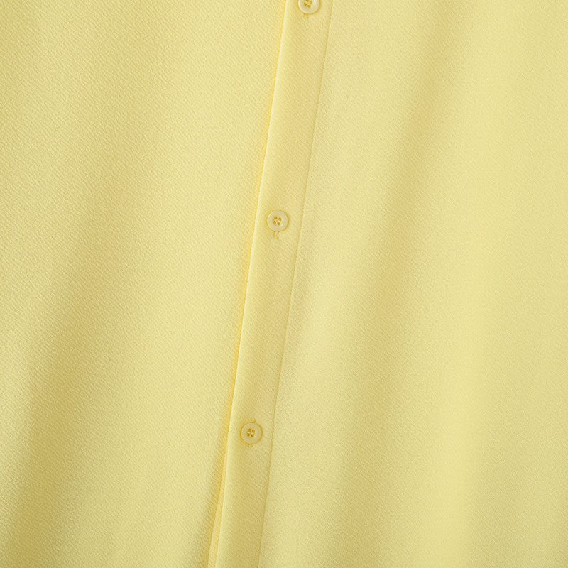 INCERUN Men Long Style Shirt Solid Color Lapel Long Sleeve Button Men Clothing Streetwear 2025 Loose Fashion Casual Camisas Tops