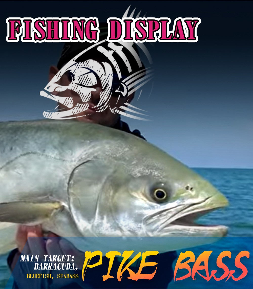 Isca Artificial Hunthouse Articulada Lápis 3 Seções 255mm/30.6g Agulha Sinking Swimbait para Anchova Robalo Material de Pesca