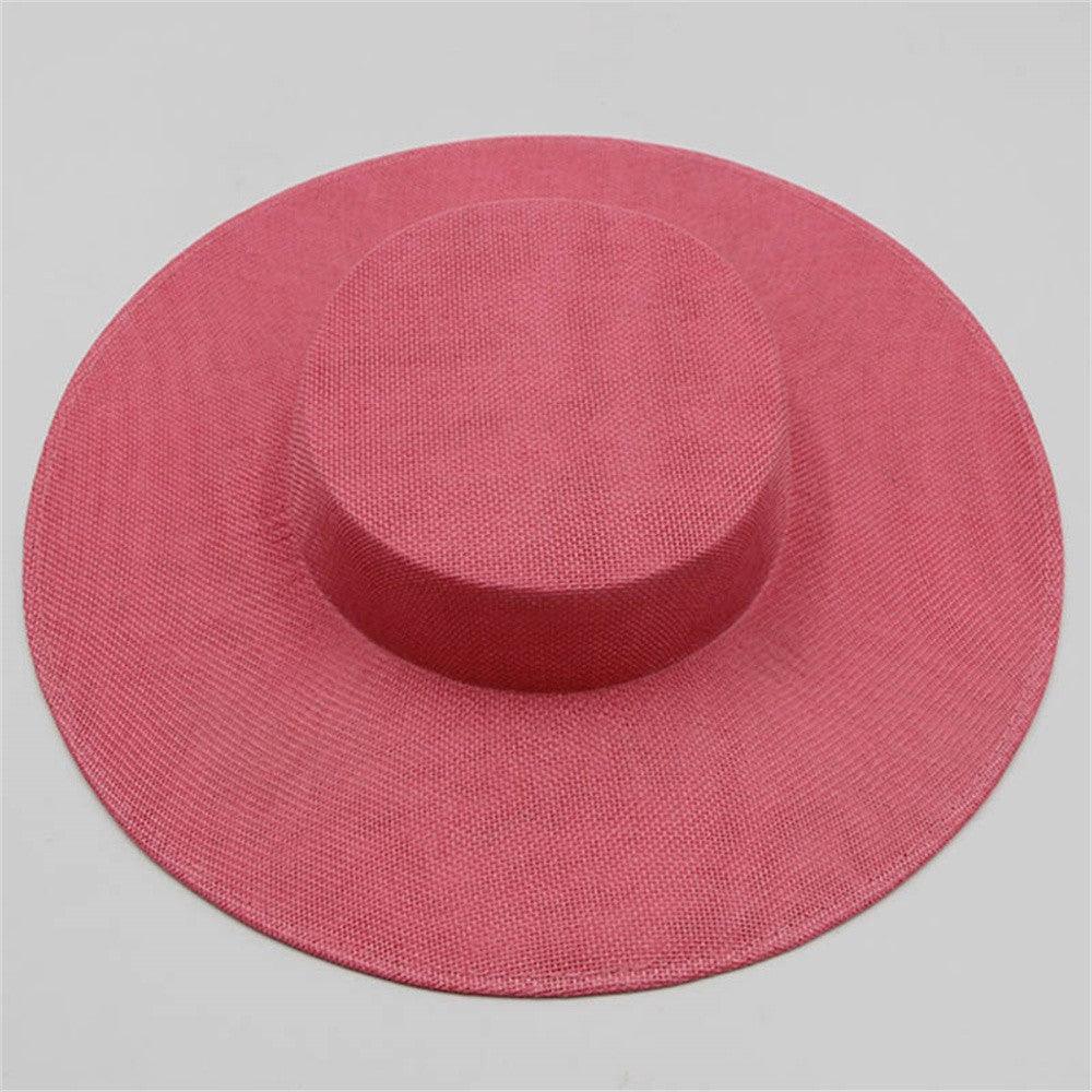 Chapéus Fascinators Femininos Base de Chapéu de Feltro para Festa Casamento Chapéu LUNQUIL de Aba Larga Chapéu Fedora Acessório de Cabelo Kentucky Derby