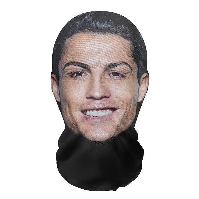 3D Mask Realistic Face Masks Mascaras Realistic Mask Cosplay Prop Funny Mesh Mask Full Face Headwear Mascaras Realistas De Caras