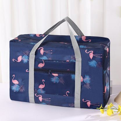 Large capacity travel bag foldable travel bag suitable for business trips travel sports and fitness weekend overnight bags women