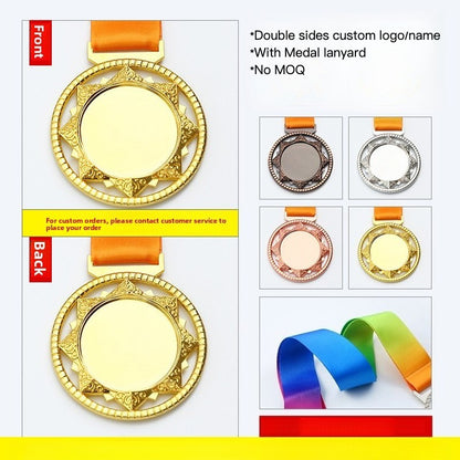 Customized Logo/Namehonor Medal kindergarten award plate award plate, medal and badge production for sports