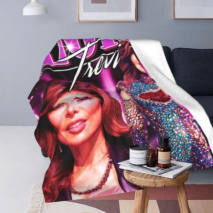 Gloria Trevi - Álbum De Película 2013 Manta de Sofá Fleece Respirável para Casa Quarto Mantas Colcha