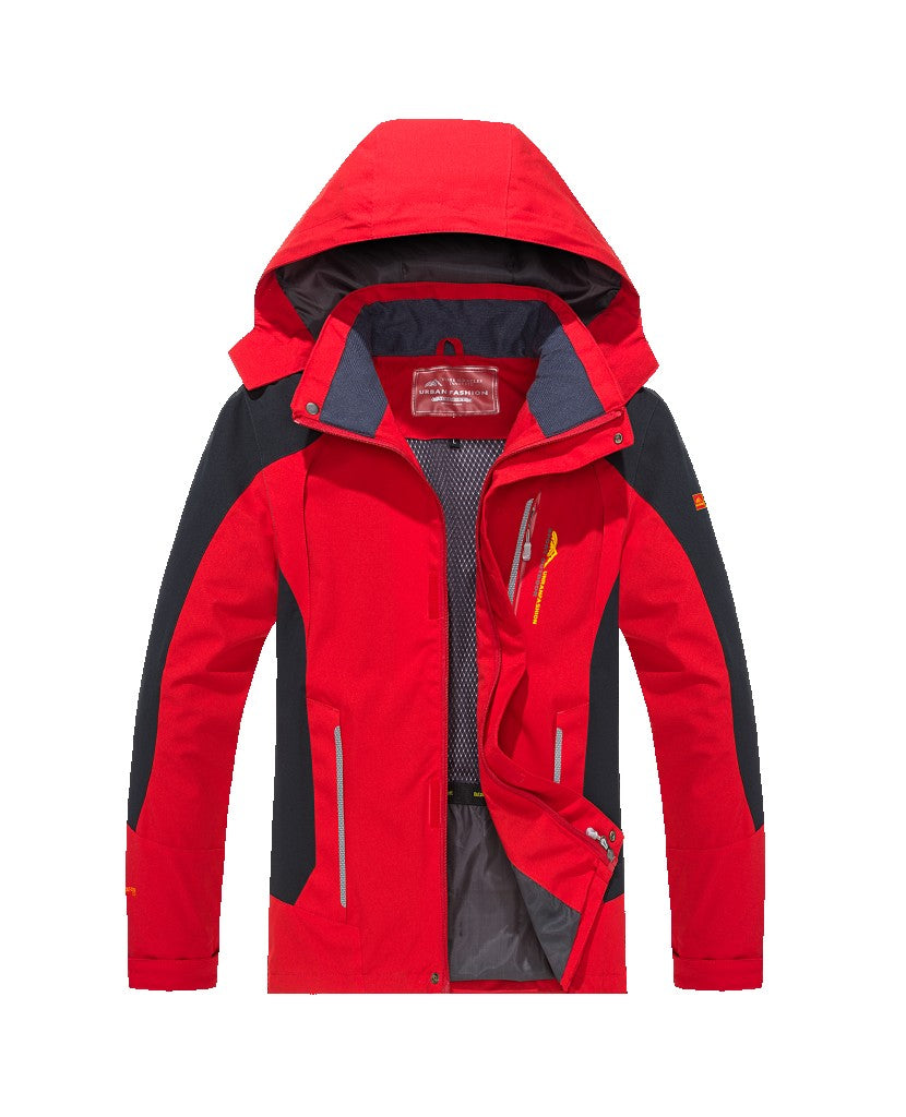 Men's Waterproof Hiking Jacket Large Size Windproof Windbreaker Camping Hunting Running Trekking Fishing Coat Men Outdoor