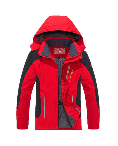 Men's Waterproof Hiking Jacket Large Size Windproof Windbreaker Camping Hunting Running Trekking Fishing Coat Men Outdoor