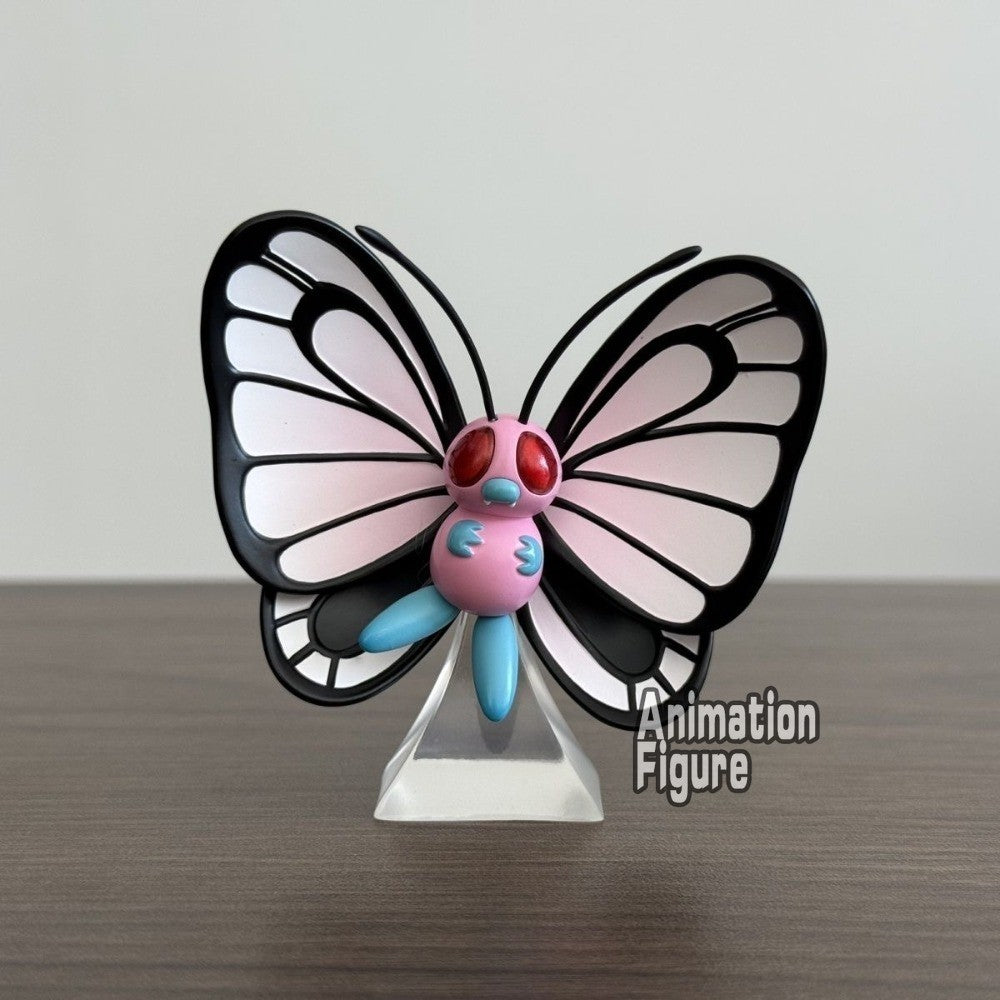 6,5 cm/2,56 pol. Anime Pokémon Figura Butterfree Bonecos de Ação Modelo de Coleção em PVC Brinquedos para Presentes Infantis