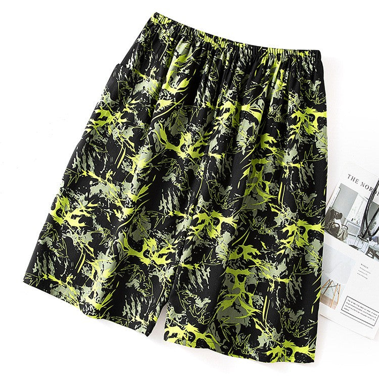 Summer Men Fashion Shorts Clothing Boys Kids Casual Hawaii Vacation Shorts Male Stylish Beach Shorts Big Boys Sleepwear Shorts