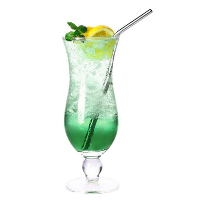 Copo Alto Criativo de Vidro Cristal Sem Chumbo Copo Collins para Bar para Água, Suco, Cerveja e Coquetel