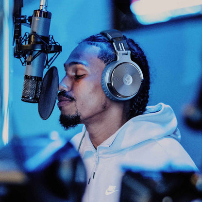 Oneodio Pro-10 Wired Headphones with 50mm Quality HiFi Drivers Stereo Big Headphones Studio Mixing Recording Monitoring Headset