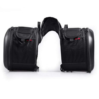 Newest Motorcycle Waterproof Racing Race Moto Helmet Travel Bags Suitcase Saddlebags + One Pair of Raincoat+Plastics