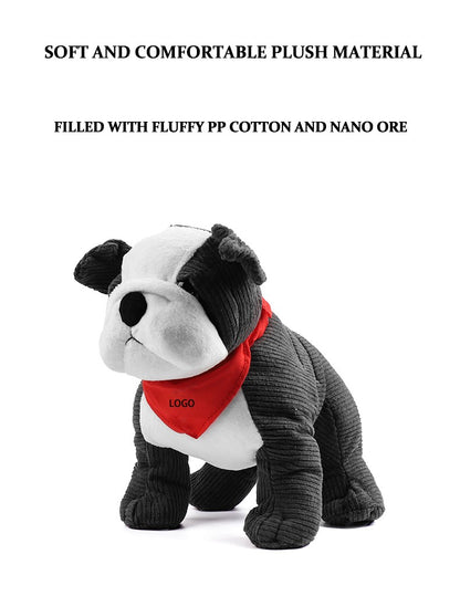 Car Interior Bulldog Car Seat Creative Living Room Ornament PP Cotton Fresh Air Cartoon Funny Toy Home Decoration Accessories