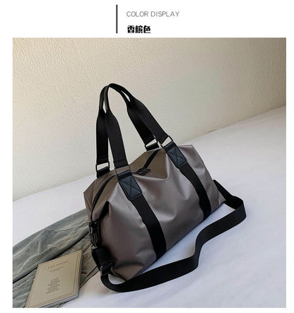 Waterproof Oxford Cloth Travel Bag Brand Travel Handbag Women Large Capacity Fashionable Shoulder Bag Sports Fitness Handbags