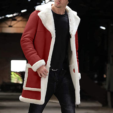 Men Coat Winter thicken to keep warm Outwear two way wear Coat Mens gentle Parka Jackets Long Overcoats male Brand Clothing