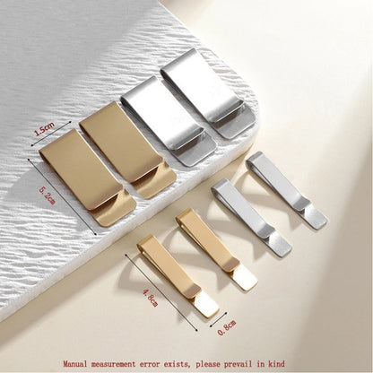 Metal Paper Clip For Notebook Bookmark Tool Book Paper Clips Office School Reading Supplies Multi-purpose Clip